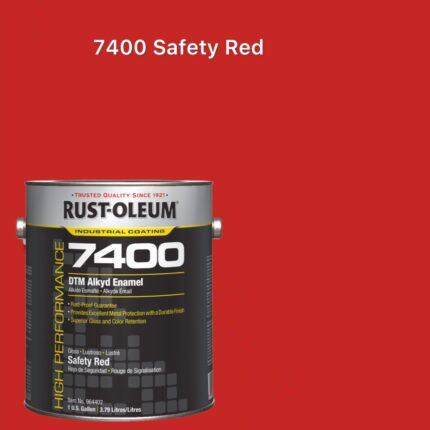 Anti Rust Paint 7400 System Alkyd Enamel Safety Red