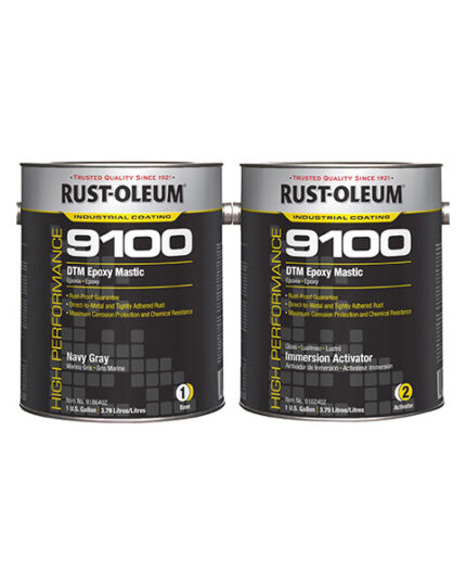 FLOOR EP0XY 9100 EPOXY MASTIC 2 PARTS, Navy Gray 7.56L