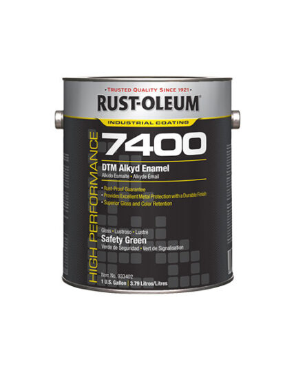 Anti Rust Paint 7400 System Alkyd Enamel Safety Green