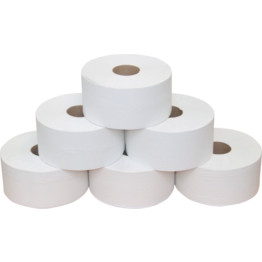 Mini Jumbo Toilet Roll, 12Rolls/100m