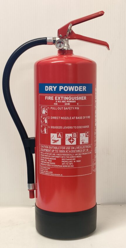 6kg Dry Powder Fire Extinguisher