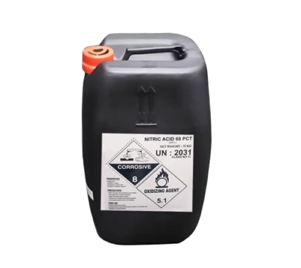 Nitric Acid 68%, 38kg- 30 Liters