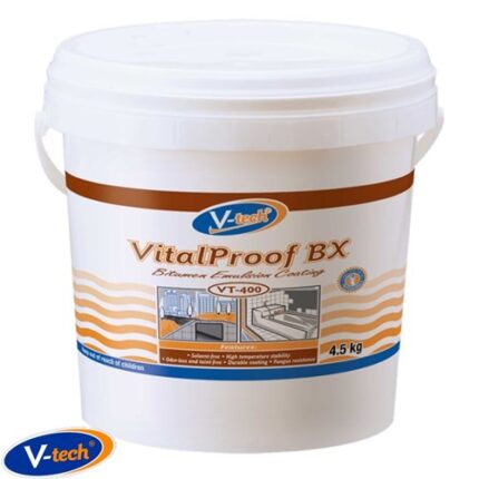 Black Bituminous Coating Vital Proof, 4.5kg